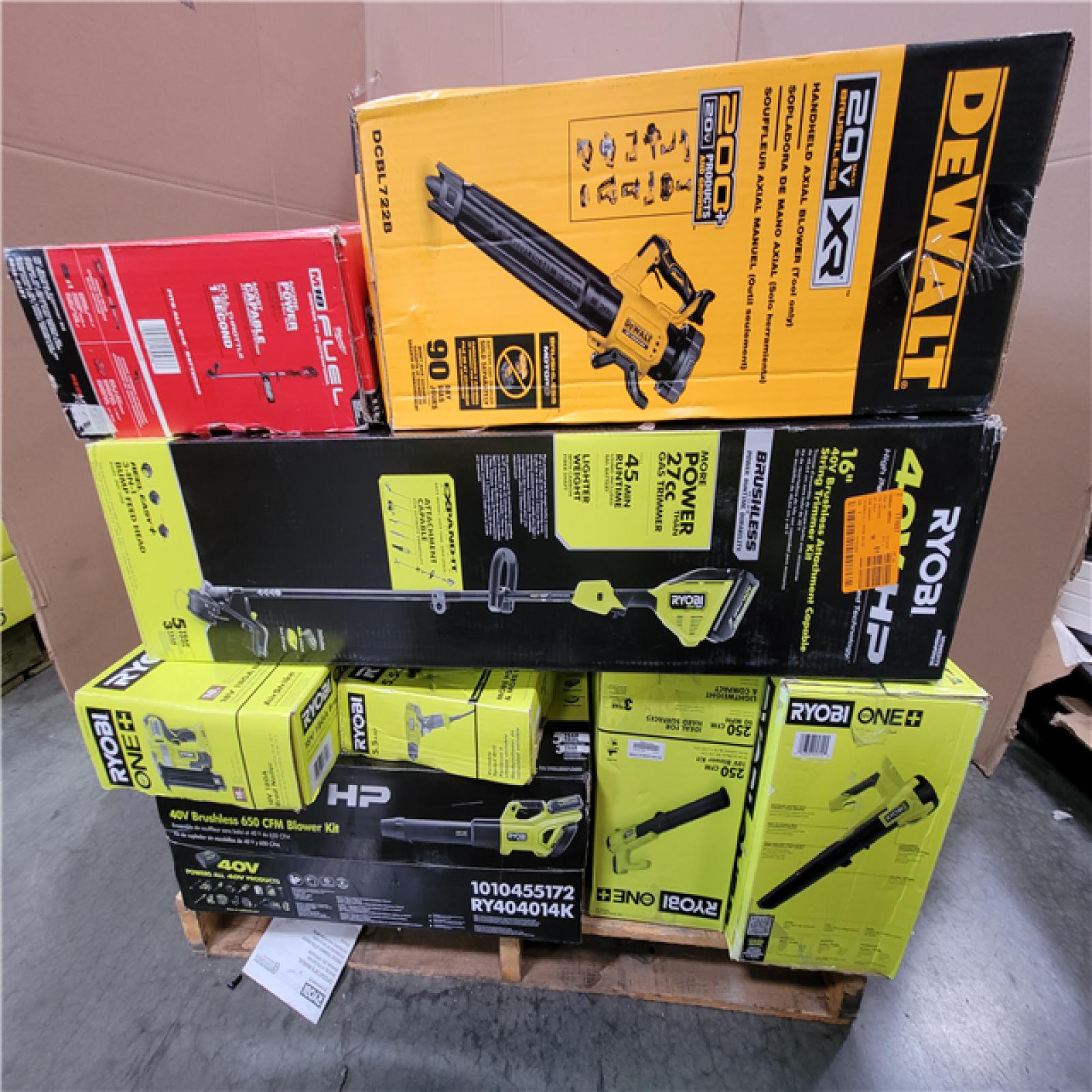 CALIFORNIA AS-IS TOOL PALLET