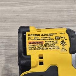 AS-IS DeWalt DCF850B 20V Cordless Compact 1/4 Impact Driver (Tool Only)