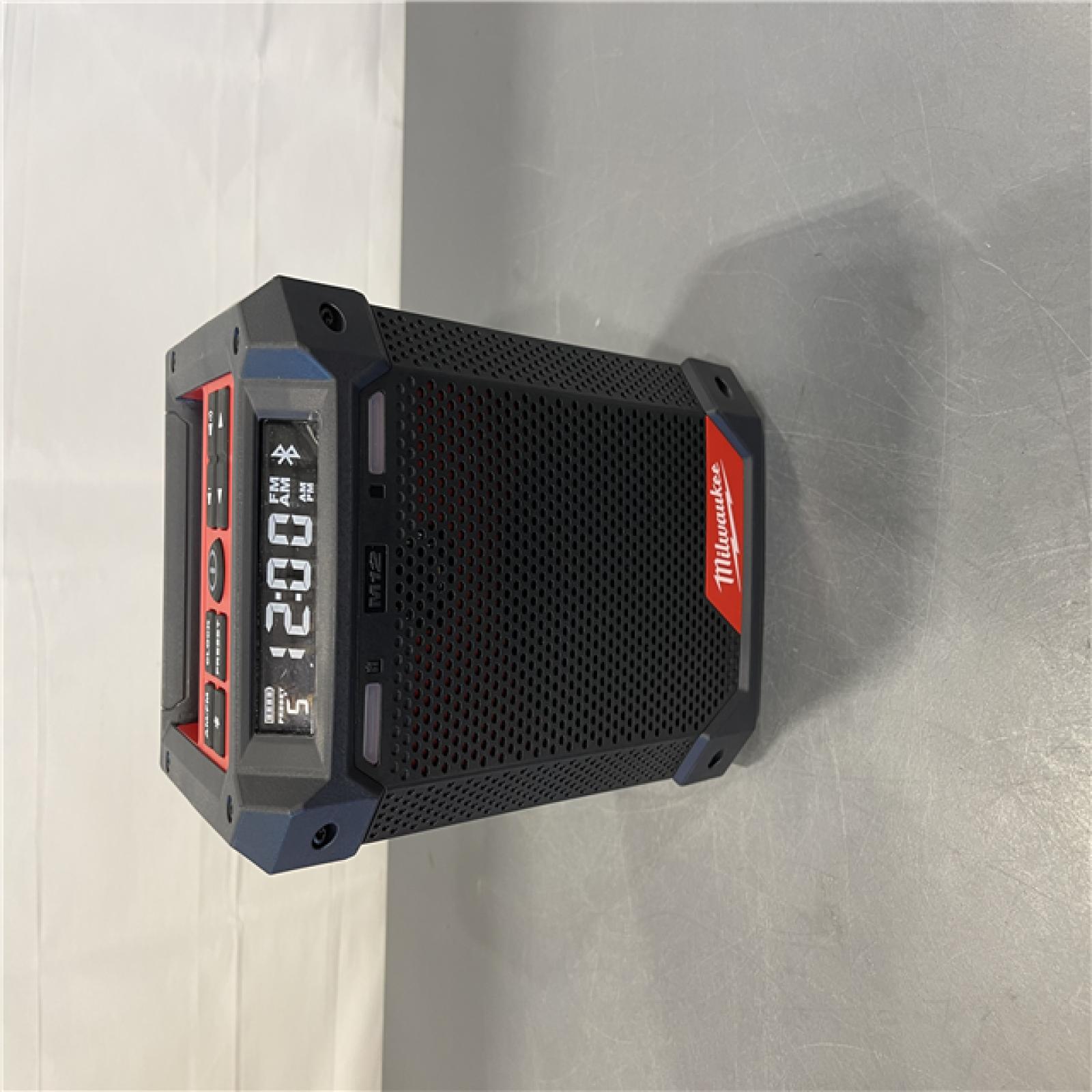 AS-IS - Milwaukee M12 12V Bluetooth Speaker Radio - Bare Tool