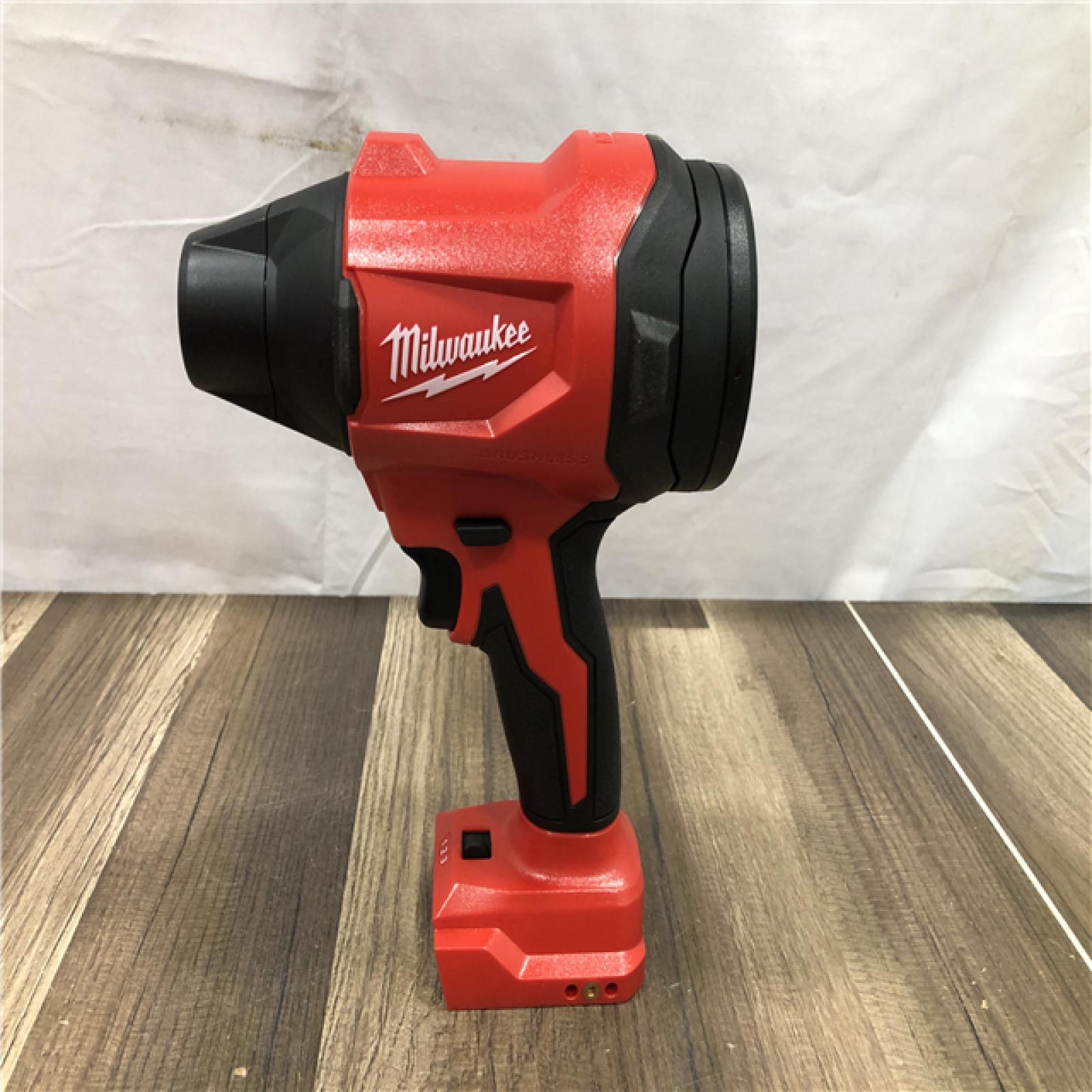 AS-IS Milwaukee 18V Lithium-Ion 570 MPH Brushless Cordless Precision Blower with Variable Speed Trigger and Trigger Lock
