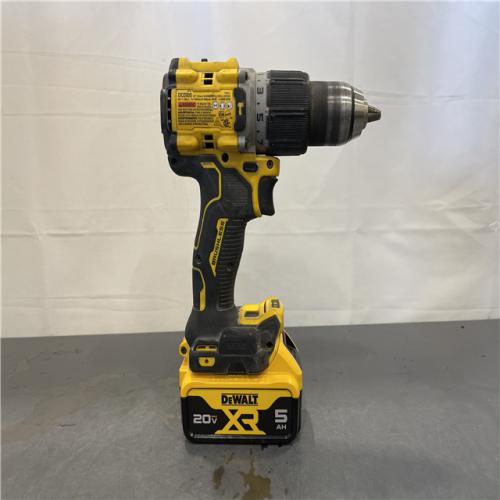 AS-IS - DeWalt 20V Lithium-Ion Compact Cordless 1/2 in. Hammer Drill Kit