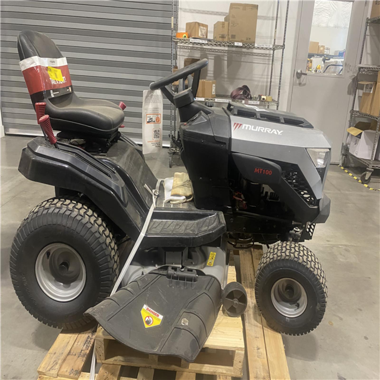 Dallas Location - As-Is Murray MT100 42 in. 13.5 HP Gas Riding Lawn Tractor Mower