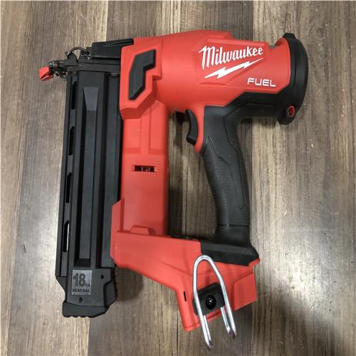 AS-IS Milwaukee FUEL 18-Volt Lithium-Ion Brushless Cordless Gen II 18-Gauge Brad Nailer (Tool-Only)