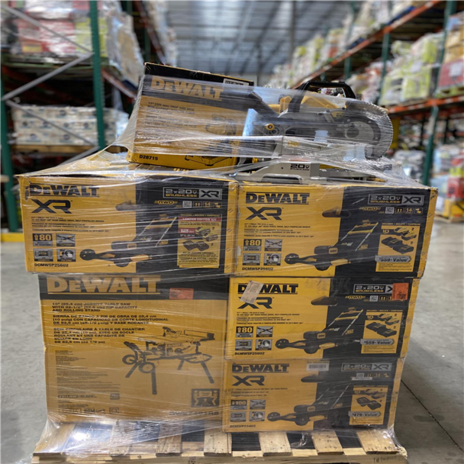 Dallas Location - As-Is DEWALT Tool Pallet