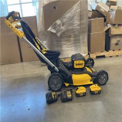 AS-IS - DeWalt 2x20V MAX 21 in. Cordless Battery Powered Self Propelled Lawn Mower Kit