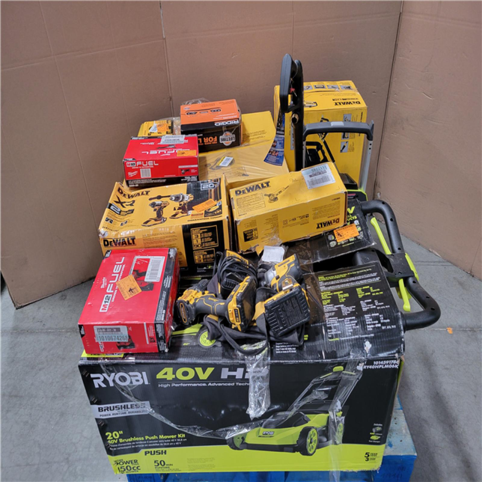 CALIFORNIA AS-IS TOOL PALLET