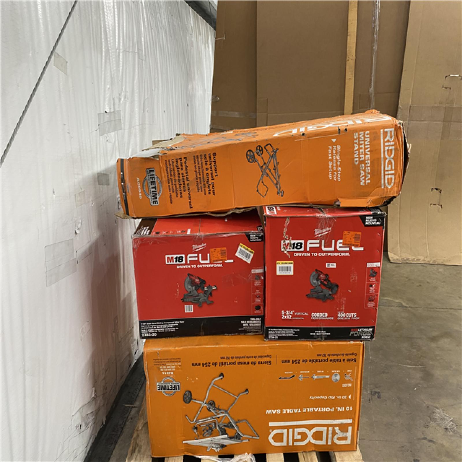 Houston Location AS IS - Tool Pallet