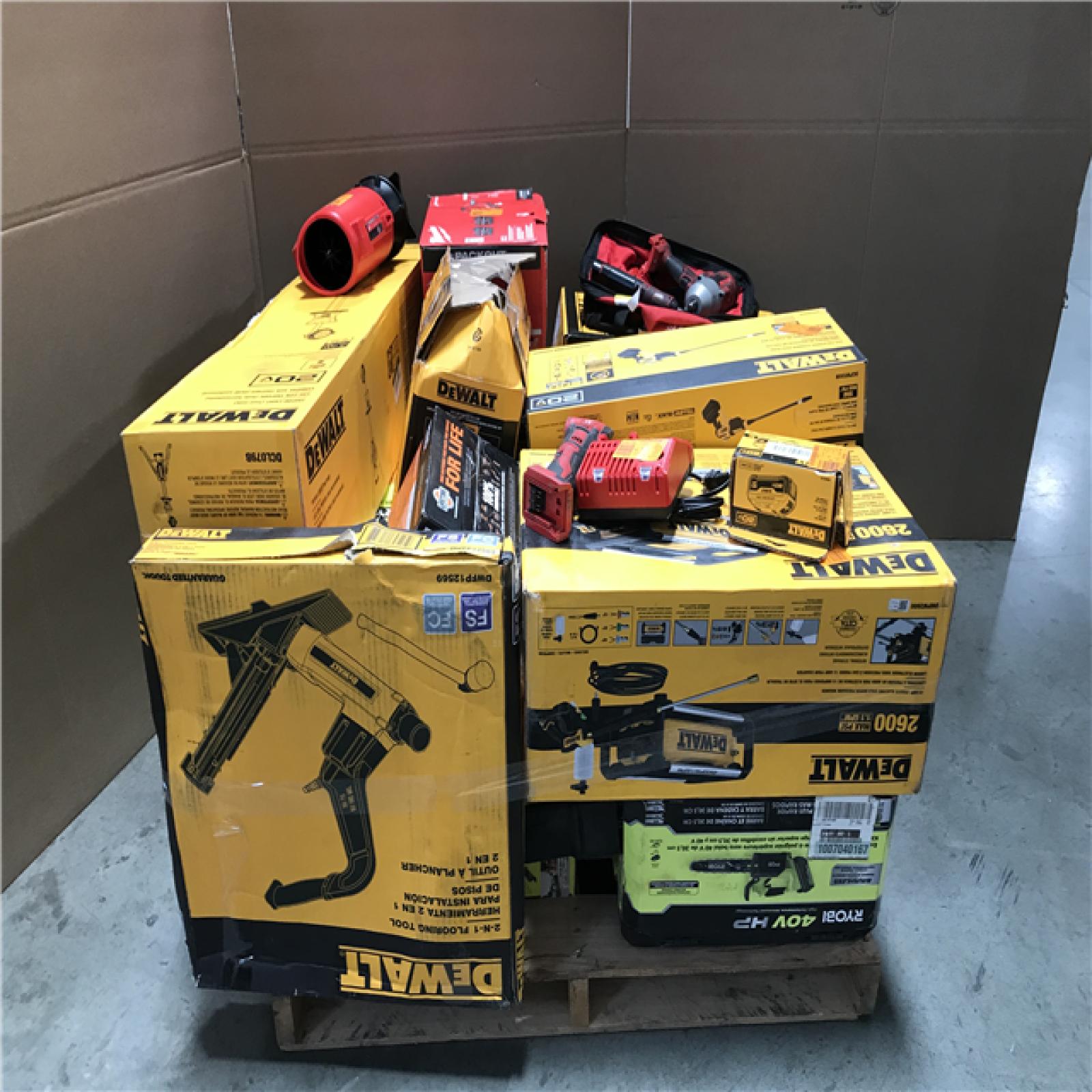 CALIFORNIA AS-IS TOOL PALLET