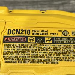 AS-IS DEWALT 20V MAX XR 18 Gauge Cordless Brad Nailer (Tool Only)
