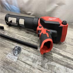 AS-IS Milwaukee 12V Lithium-Ion Cordless 10 oz. Adhesive and Caulk Gun (Tool-Only)