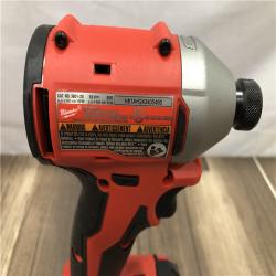 AS-IS Milwaukee 18-Volt Lithium-Ion Brushless Cordless Compact Hammer Drill/Impact Combo Kit