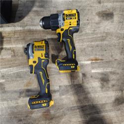 HOUSTON LOCATION - AS-IS DEWALT 2 TOOL COMBO KIT W/ (2) BATTERY & CHARGER