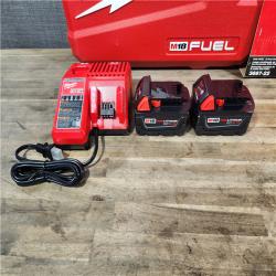 HOUSTON LOCATION - AS-IS (APPEARS LIKE NEW) M18 FUEL 18V Lithium-Ion Brushless Cordless Hammer Drill and Impact Driver Combo Kit (2-Tool) with 2 Batteries