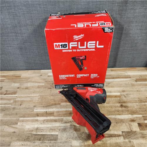 HOUSTON LOCATION - AS-IS Milwaukee FUEL 18-Volt Lithium-Ion Brushless Cordless Gen II 15-Gauge Angled Finish Nailer (Tool-Only)