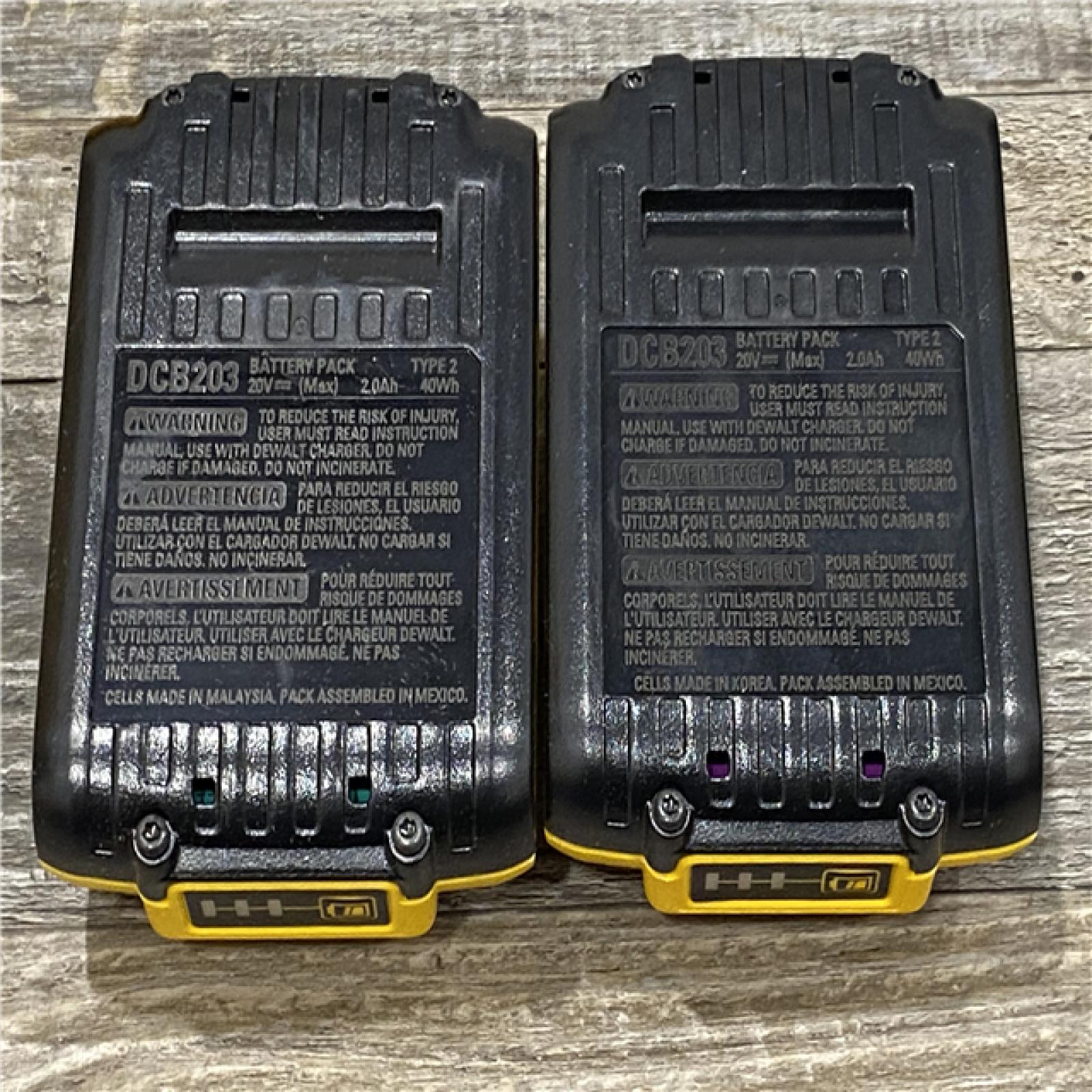 AS-IS DEWALT ATOMIC 20-Volt MAX Lithium-Ion Cordless Combo Kit