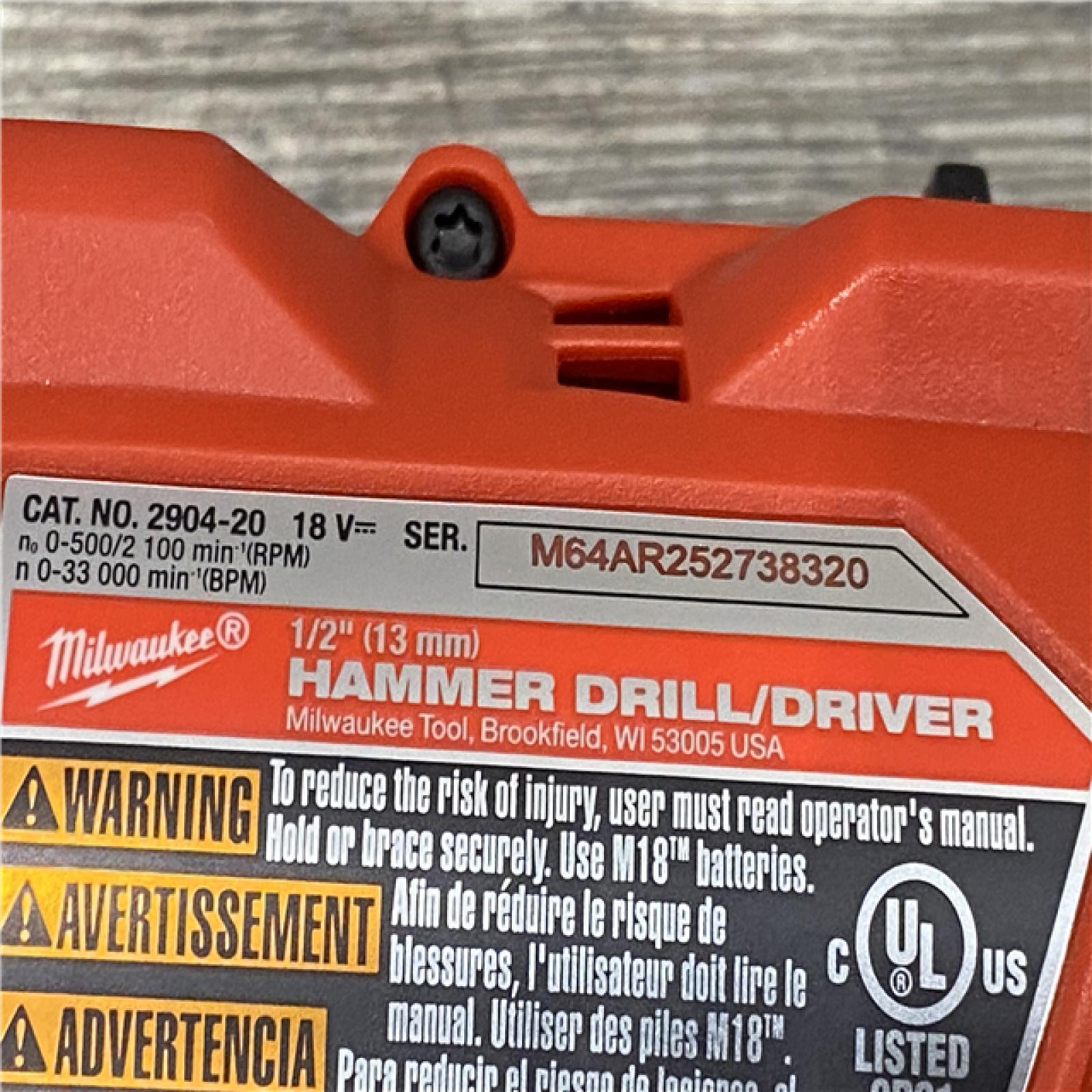 LIKE NEW - Milwaukee FUEL 18V Lithium-Ion Brushless Cordless Hammer Drill and Impact Driver Combo Kit