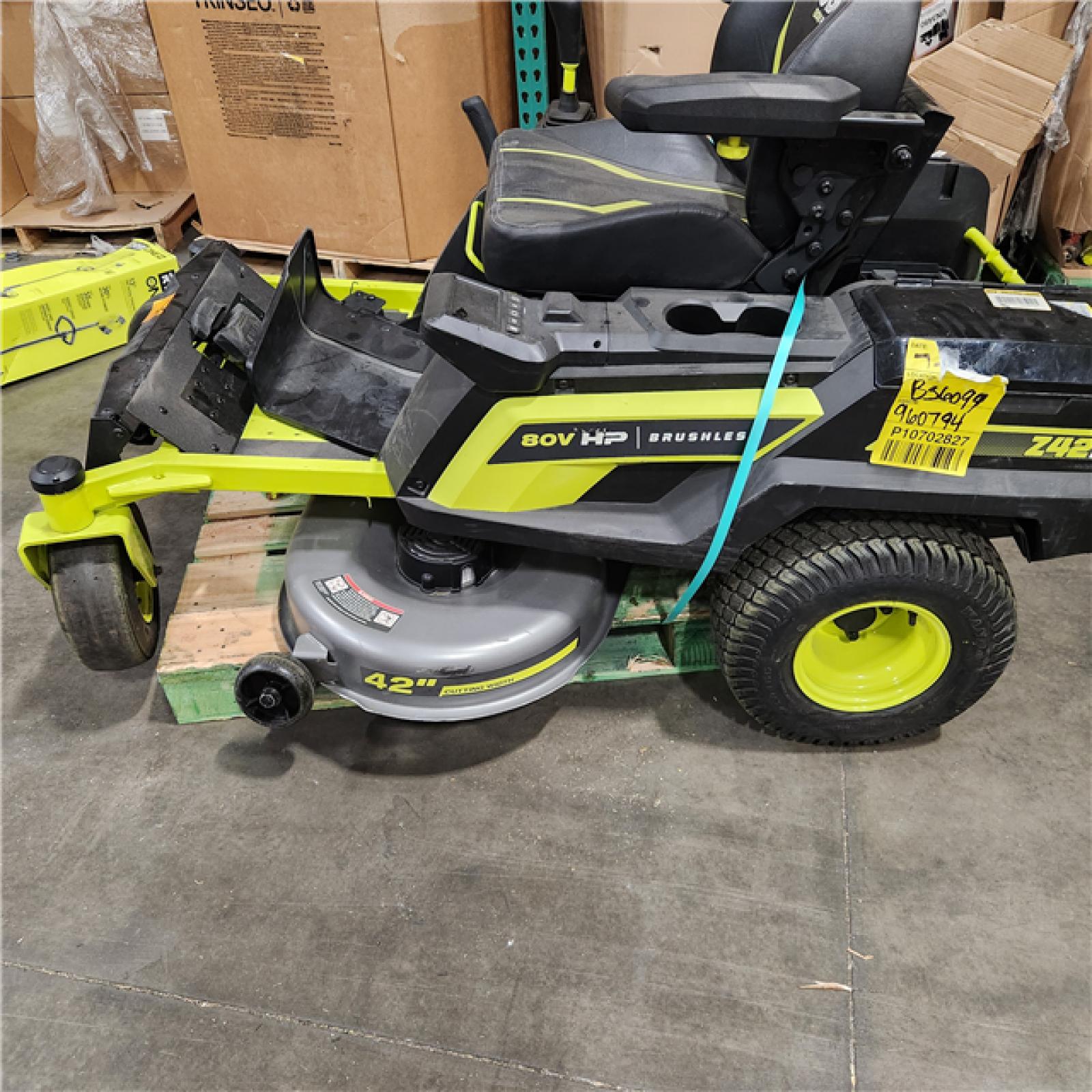Dallas Location - As-Is RYOBI  42 in. Riding Mower