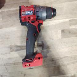 HOUSTON LOCATION - AS-IS Milwaukee 2904-22 Hammer Drill Driver Kit with Batteries Charger & Tool Case Red