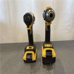 AS-IS - DeWalt ATOMIC 20-Volt Lithium-Ion Cordless 2-Tool Combo Kit