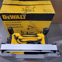 AS-IS DEWALT 15 Amp Corded 8-1/4 in. Compact Portable Jobsite Tablesaw (Stand Not Included)
