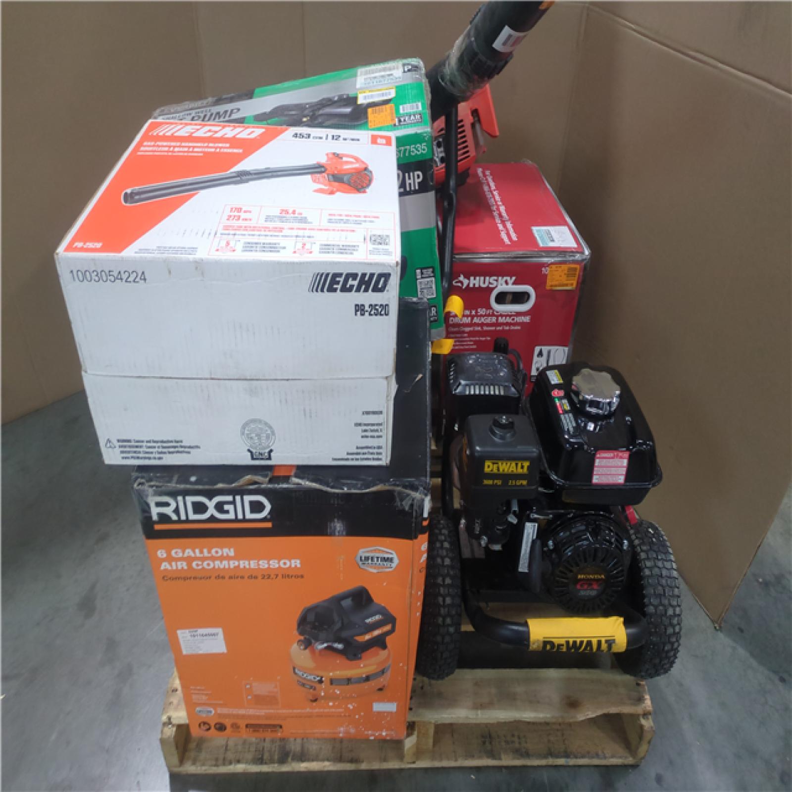 CALIFORNIA AS-IS OUTDOOR POWER EQUIPMENT