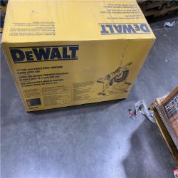 NEW- DeWalt 15 Amps 12 in. Corded Dual-Bevel Sliding Compound Miter Saw