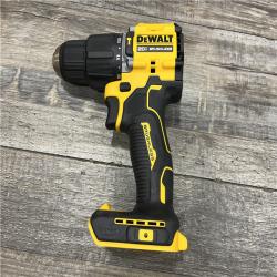 AS-IS DEWALT ATOMIC 20V Cordless 1/2 in. Compact Hammer Drill Kit