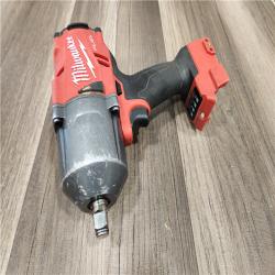 AS-IS  Milwaukee M18 FUEL 18V Lithium-Ion Brushless Cordless 1/2 in. Impact Wrench with Friction Ring (Tool-Only)