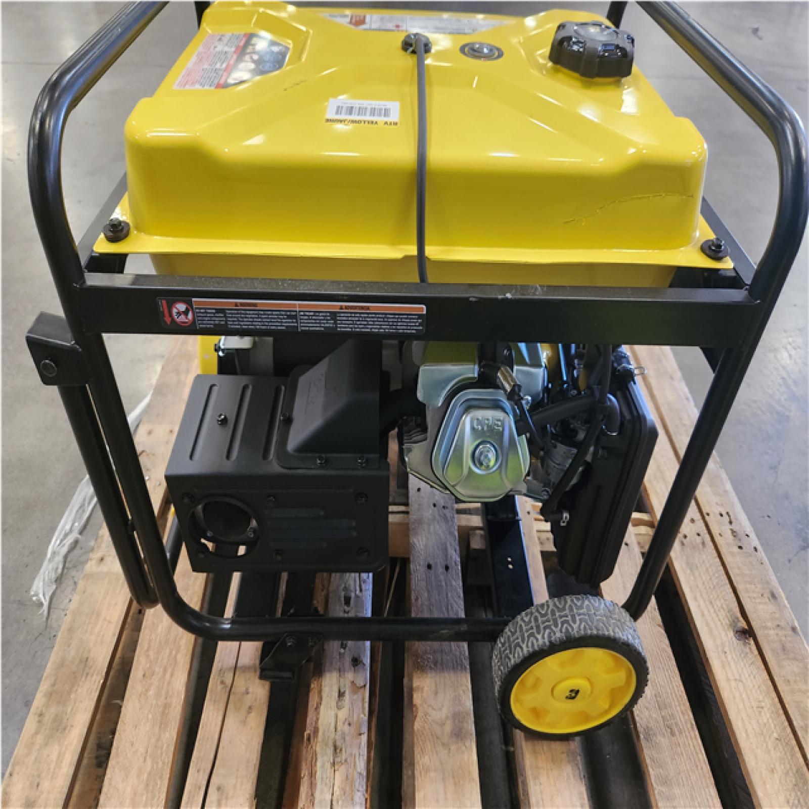 Phoenix LIKE NEW Champion Power Equipment 7850/6250-Watt Recoil Start Dual Fuel Portable Generator w/ Free 3-Year Warranty for Home Backup and Storm Prep