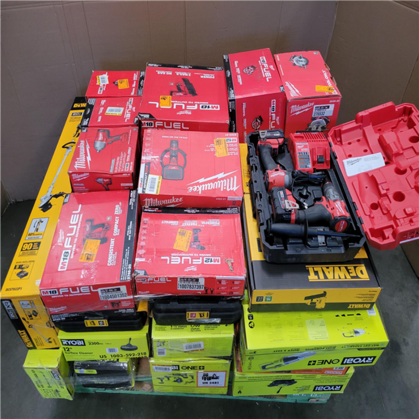 CALIFORNIA AS-IS TOOL PALLET