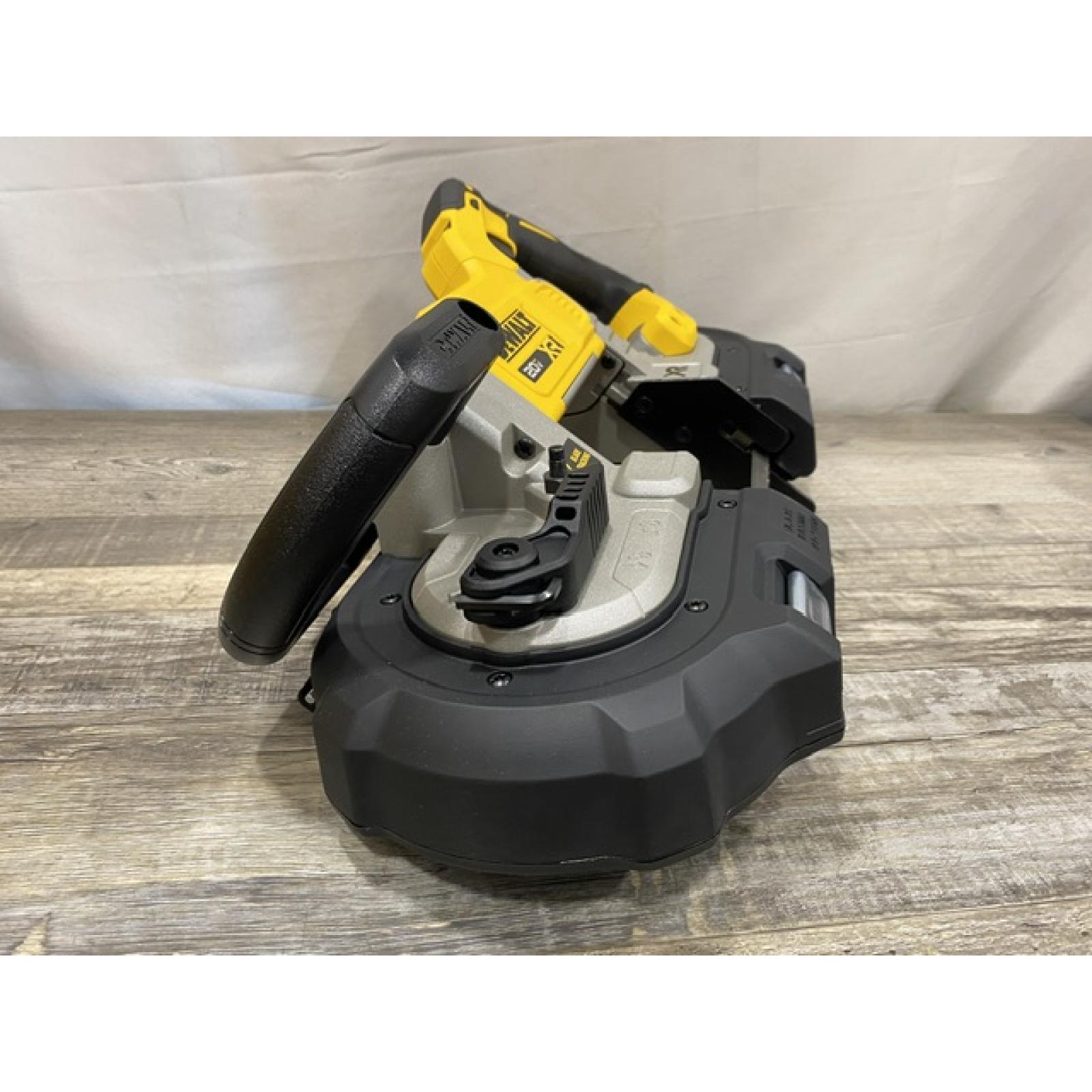 AS-IS DEWALT 20-Volt MAX Lithium-Ion Cordless Brushless Deep Cut Band Saw (Tool-Only)