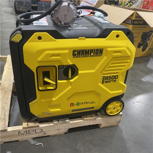 Dallas Location - As-Is Champion 201532 6500W Dual Fuel Inverter Generator