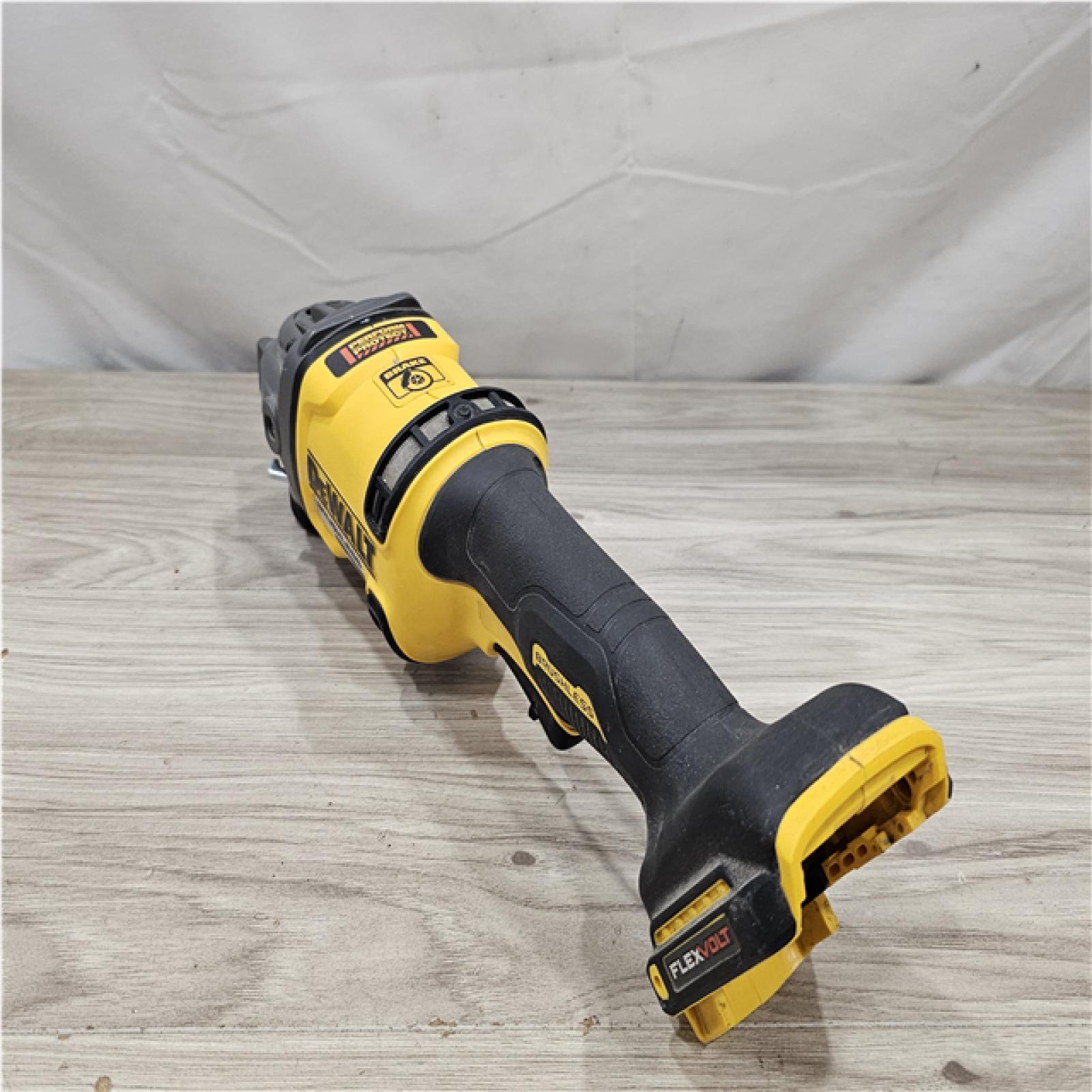 AS-IS DEWALT FLEXVOLT 60V Cordless 7 in. Angle Grinder (Tool-Only)