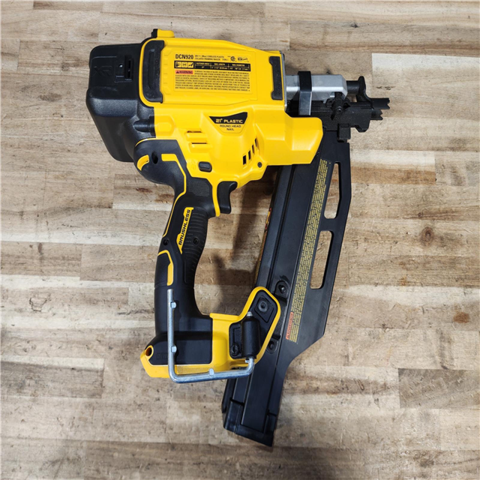 HOUSTON LOCATION - AS-IS DEWALT 20-Volt 21° Cordless Framing Nailer (Tool-Only)