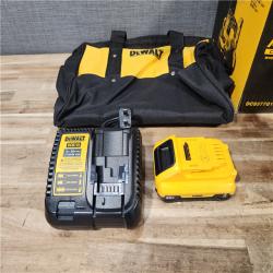 HOUSTON LOCATION - AS-IS DEWALT ATOMIC 20V MAX Lithium-Ion Cordless Brushless 1-3/4 in. Bandsaw Kit with 4.0Ah Battery  Charger and Bag