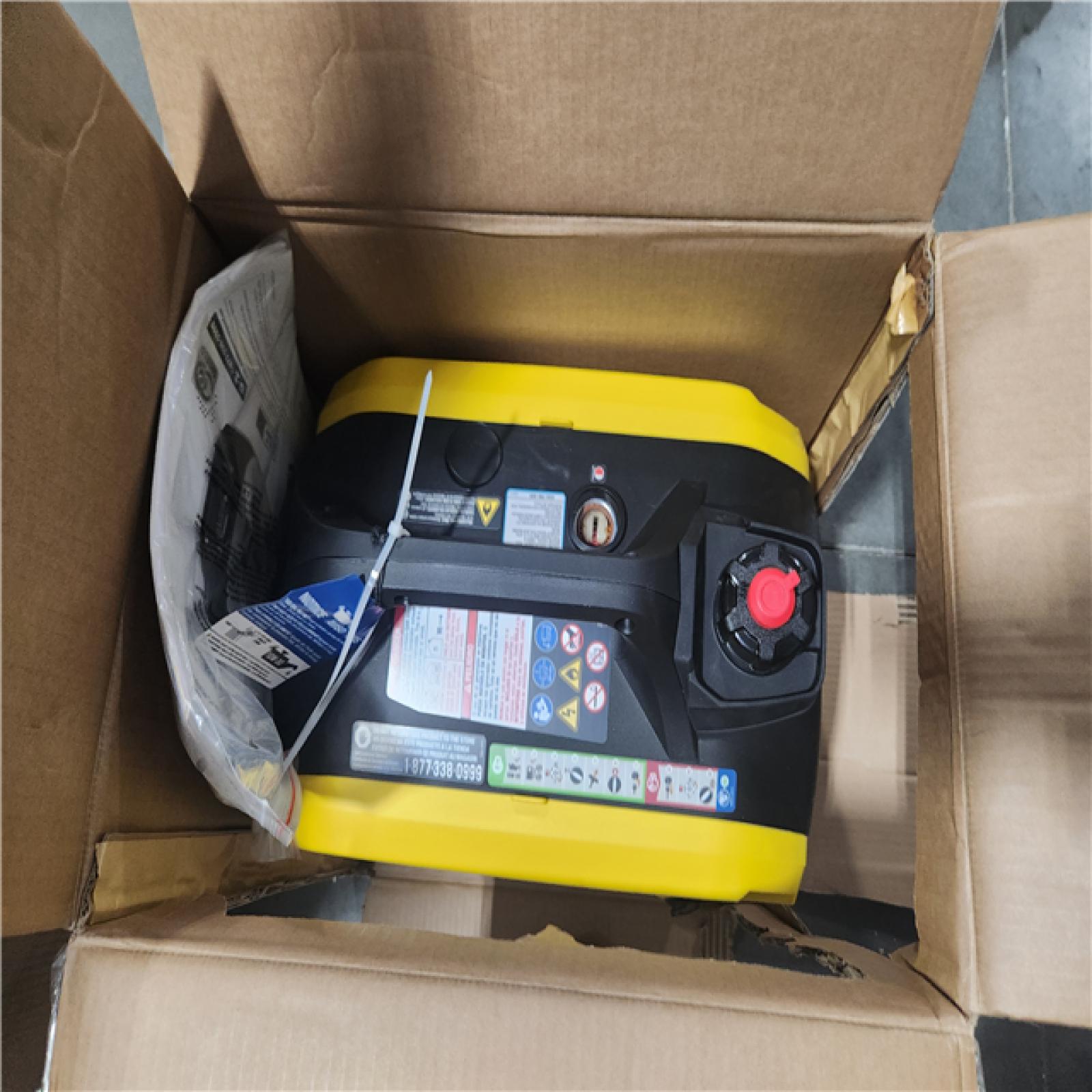 CALIFORNIA AS-IS 2500 STARTING WATT'S,1850 RUNNING WATT'S CHAMPION PORTABLE INVERTER