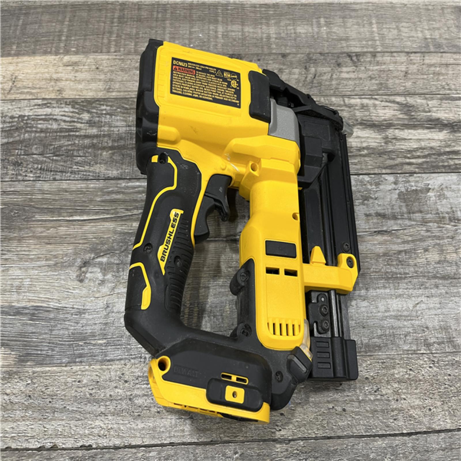 AS-IS DEWALT ATOMIC 20V MAX Lithium Ion Cordless 23 Gauge Pin Nailer (Tool Only)