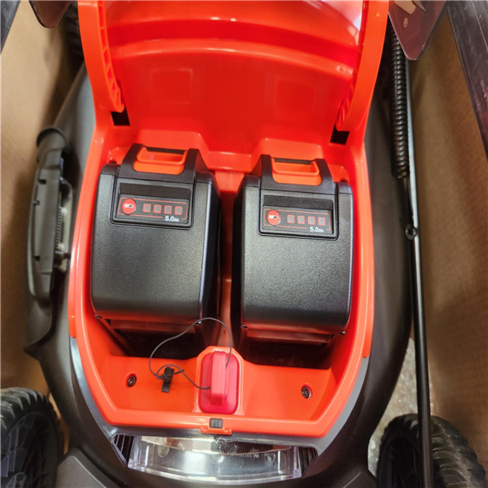 Phoenix ECHO 56V 21 in. Cordless Battery 3-in-1 Walk Behind Self-Propelled Lawn Mower w/ (2) 5Ah Batteries and Rapid Charger