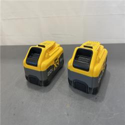 AS-IS - DEWALT 20V MAX XR Lithium-Ion 8.0 Ah Battery Pack (2-Pack)