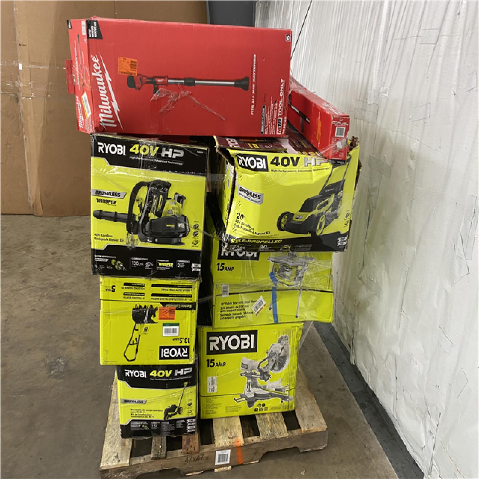 Houston Location AS IS - Tool Pallet