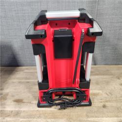 HOUSTON LOCATION - AS-IS (APPEARS LIKE NEW) Milwaukee M18 Lithium-Ion Cordless Jobsite Radio/Charger