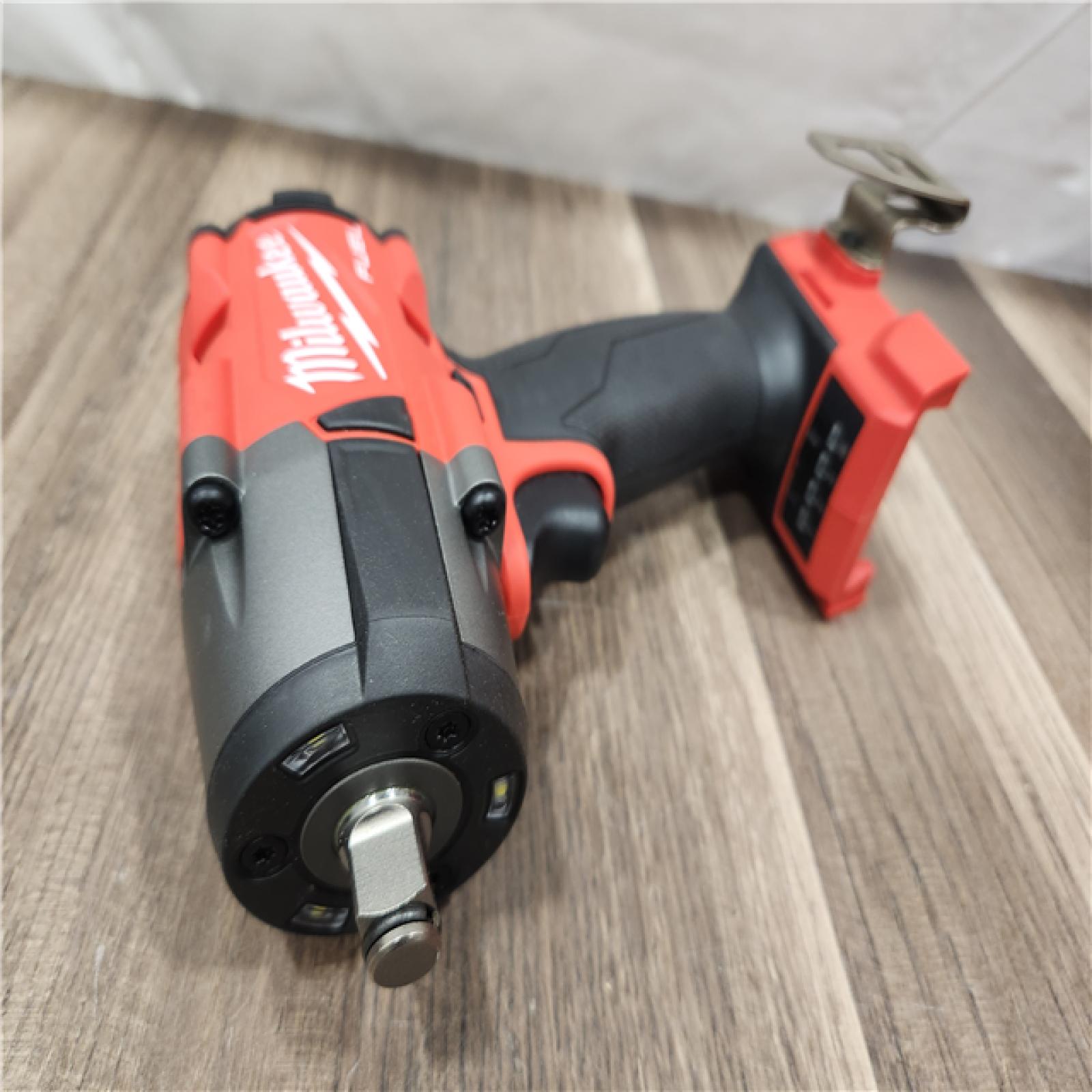 AS-IS- Milwaukee M18 18V Fuel 1/2 Mid-Torque Impact Wrench Cordless Lithium-Ion Brushless (Tool-Only)