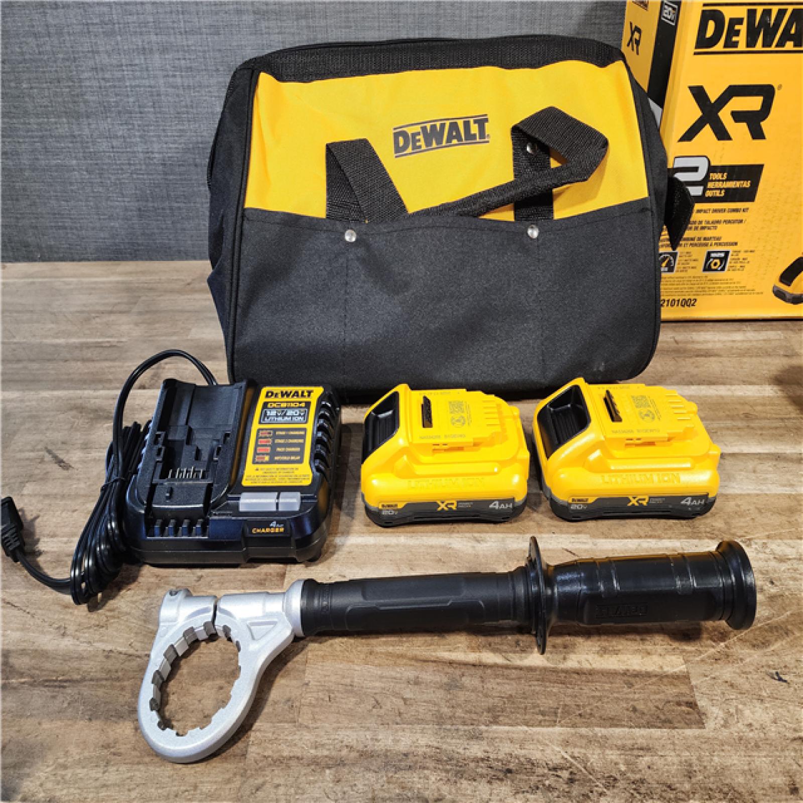 HOUSTON LOCATION - AS-IS DEWALT 20V MAX Lithium-Ion Cordless 2-Tool Combo Kit
