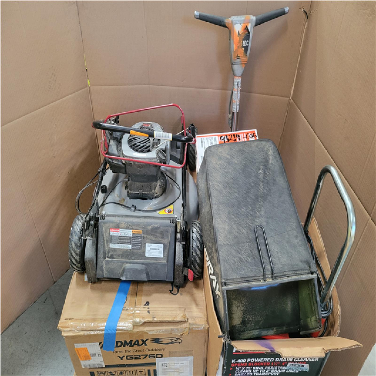 CALIFORNIA AS-IS OUTDOOR POWER EQUIPMENT