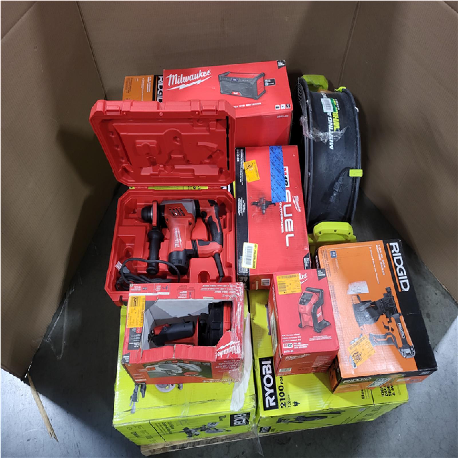 CALIFORNIA AS-IS TOOL PALLET