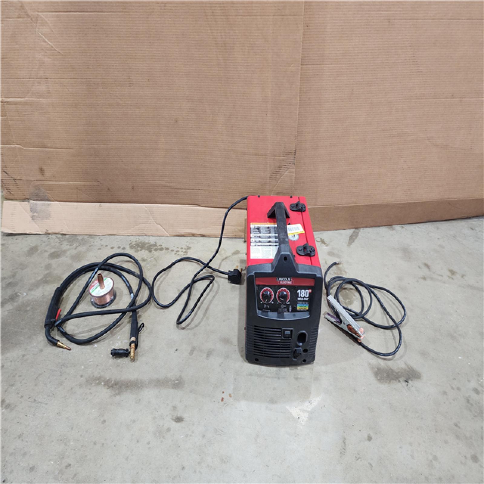 HOUSTON LOCATION - AS - IS LINCOLN ELECTRIC WELD-PAK 180HD