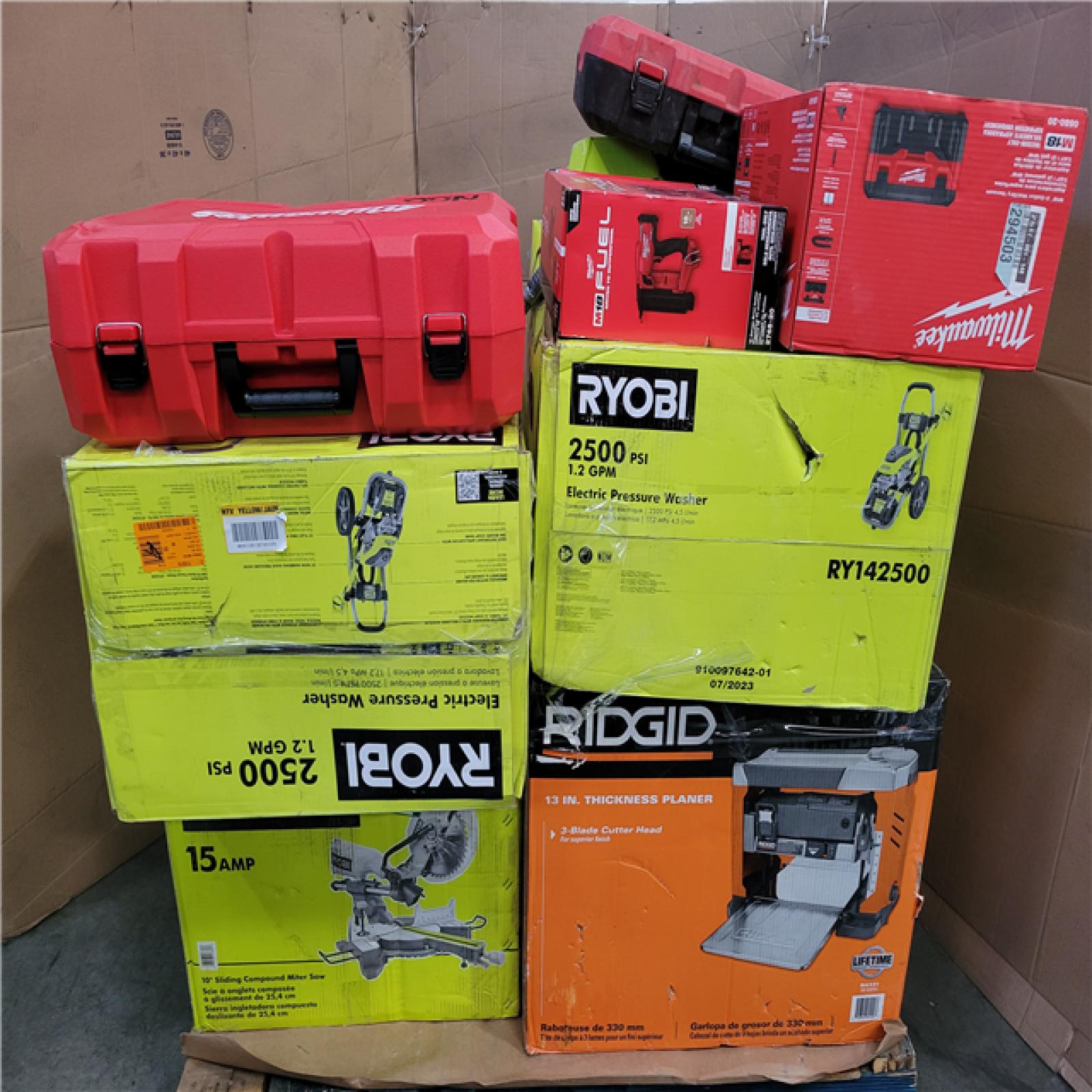 CALIFORNIA AS-IS TOOL PALLET