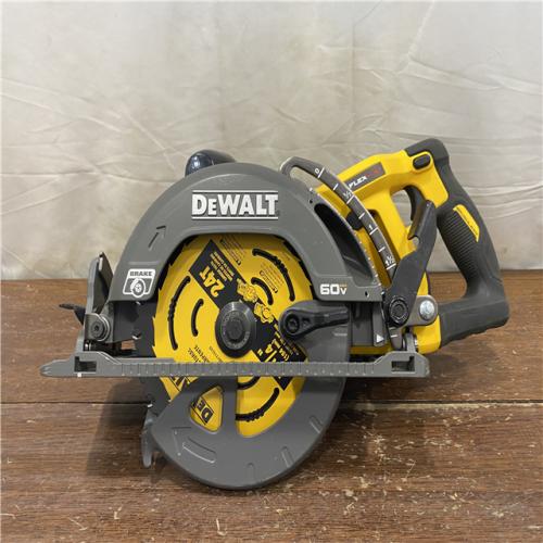 AS-IS DEWALT FLEXVOLT 60V MAX Cordless Brushless 7-1/4 in. Wormdrive Style Circular Saw (Tool Only)