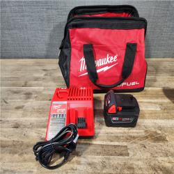 HOUSTON LOCATION - AS-IS Milwaukee M18 1/2 in. Cordless Brushless High Torque Impact Wrench Kit (Battery & Charger)