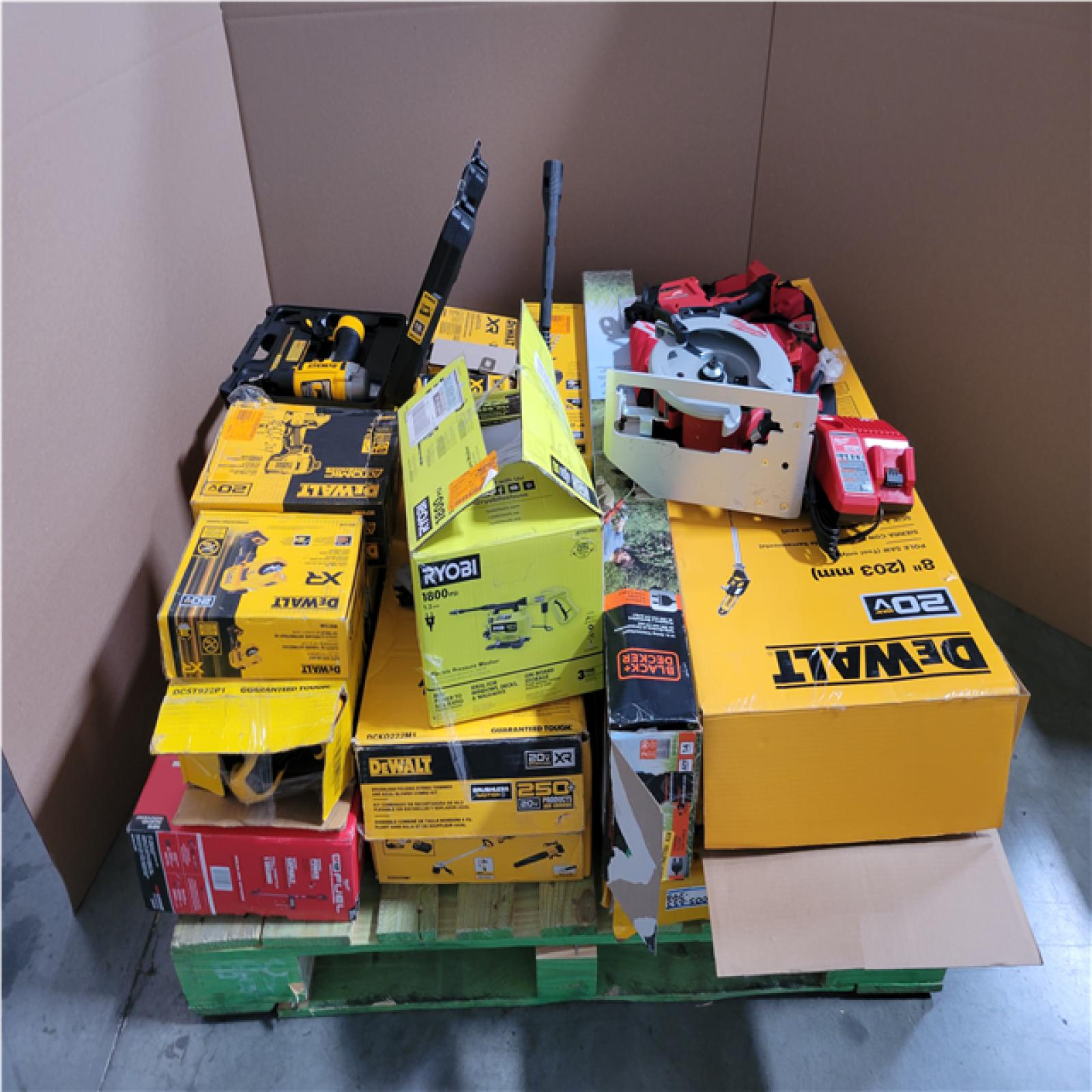CALIFORNIA AS-IS TOOL PALLET